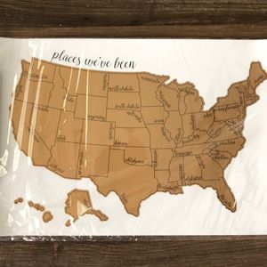 Scratch Off Map